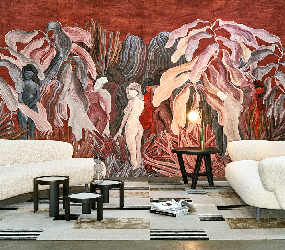 97720 Saffron Secret Silhouettes Décors & Panoramiques Wallpaper By Arte