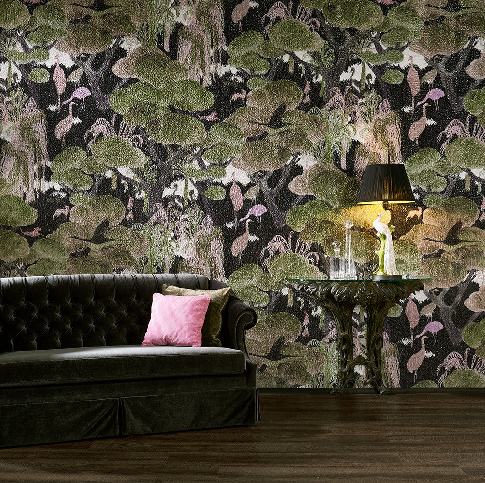 97541 Syringa Wonderwoods Décors & Panoramiques Wallpaper By Arte