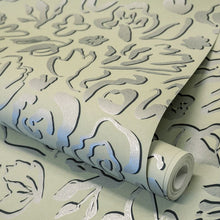 65328 Fiore Salt Sage Wallpaper By Hohenberger