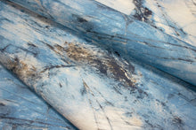 86608 Glacialis Mediterranean Blue Carrara 4 Wallpaper by Today Interiors - Detail