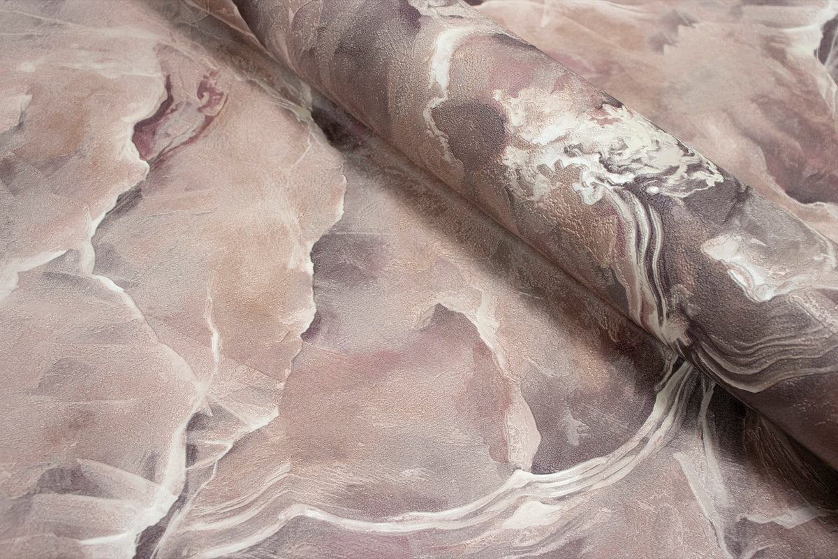 86610 Strata Amethyst Carrara 4 Wallpaper by Today Interiors - Detail
