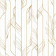 Candice Olson Elemental Thread White & Gold Decadence Wallpaper by York Wallcoverings