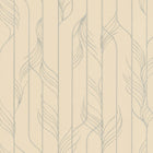Candice Olson Elemental Thread Pearl & Silver Decadence Wallpaper by York Wallcoverings