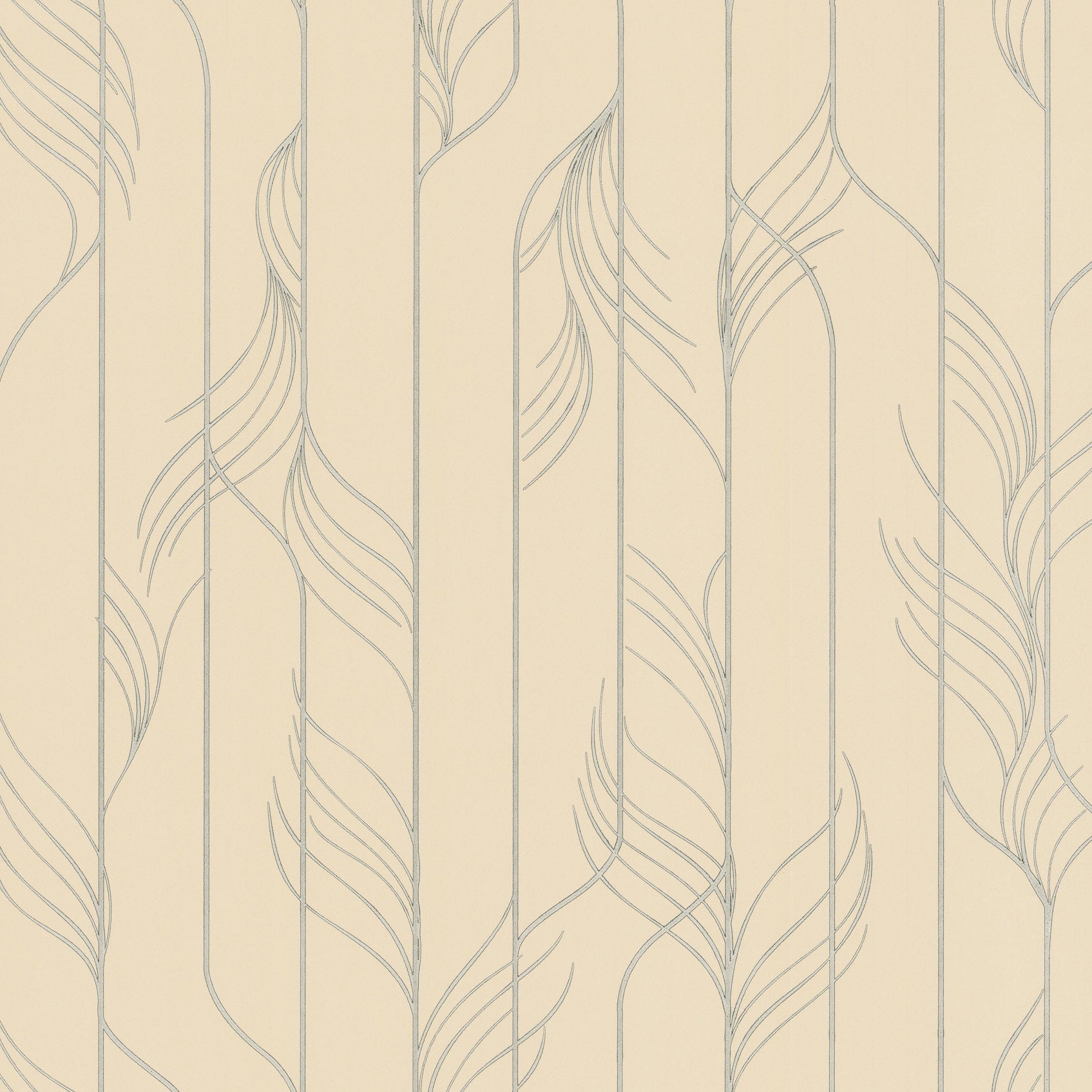 Candice Olson Elemental Thread Pearl & Silver Decadence Wallpaper by York Wallcoverings
