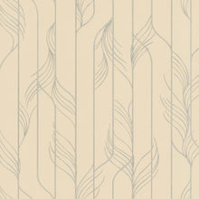 Candice Olson Elemental Thread Pearl & Silver Decadence Wallpaper by York Wallcoverings