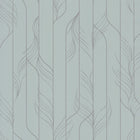 Candice Olson Elemental Thread Blue & Silver Decadence Wallpaper by York Wallcoverings