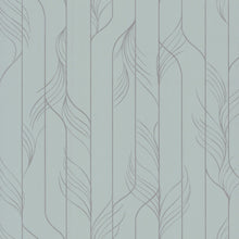 Candice Olson Elemental Thread Blue & Silver Decadence Wallpaper by York Wallcoverings