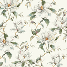 Candice Olson Garden Jewels White Decadence Wallpaper by York Wallcoverings