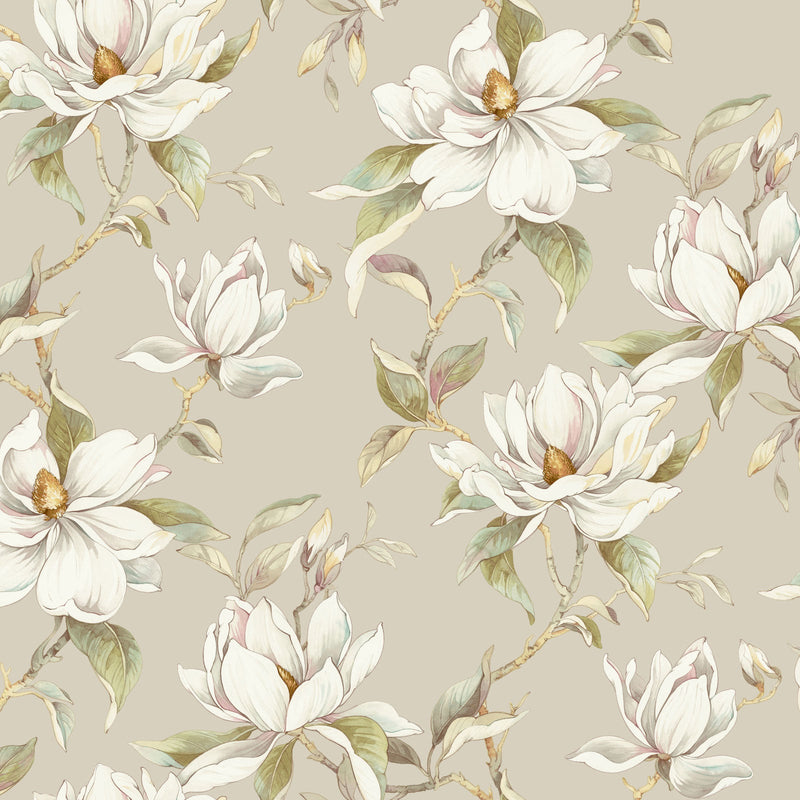 Candice Olson Garden Jewels Linen Decadence Wallpaper by York Wallcoverings