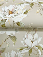 Candice Olson Garden Jewels Linen Decadence Wallpaper by York Wallcoverings