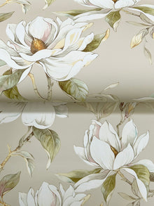Candice Olson Garden Jewels Linen Decadence Wallpaper by York Wallcoverings
