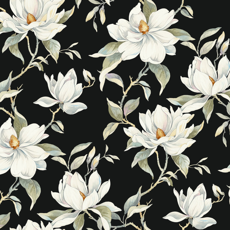 Candice Olson Garden Jewels Black Decadence Wallpaper by York Wallcoverings
