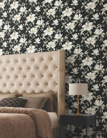 Candice Olson Garden Jewels Black Decadence Wallpaper by York Wallcoverings