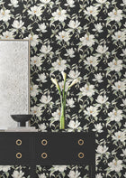 Candice Olson Garden Jewels Black Decadence Wallpaper by York Wallcoverings