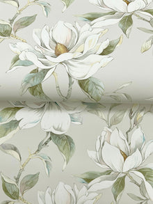 Candice Olson Garden Jewels Warm Grey Decadence Wallpaper by York Wallcoverings