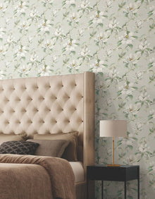 Candice Olson Garden Jewels Warm Grey Decadence Wallpaper by York Wallcoverings