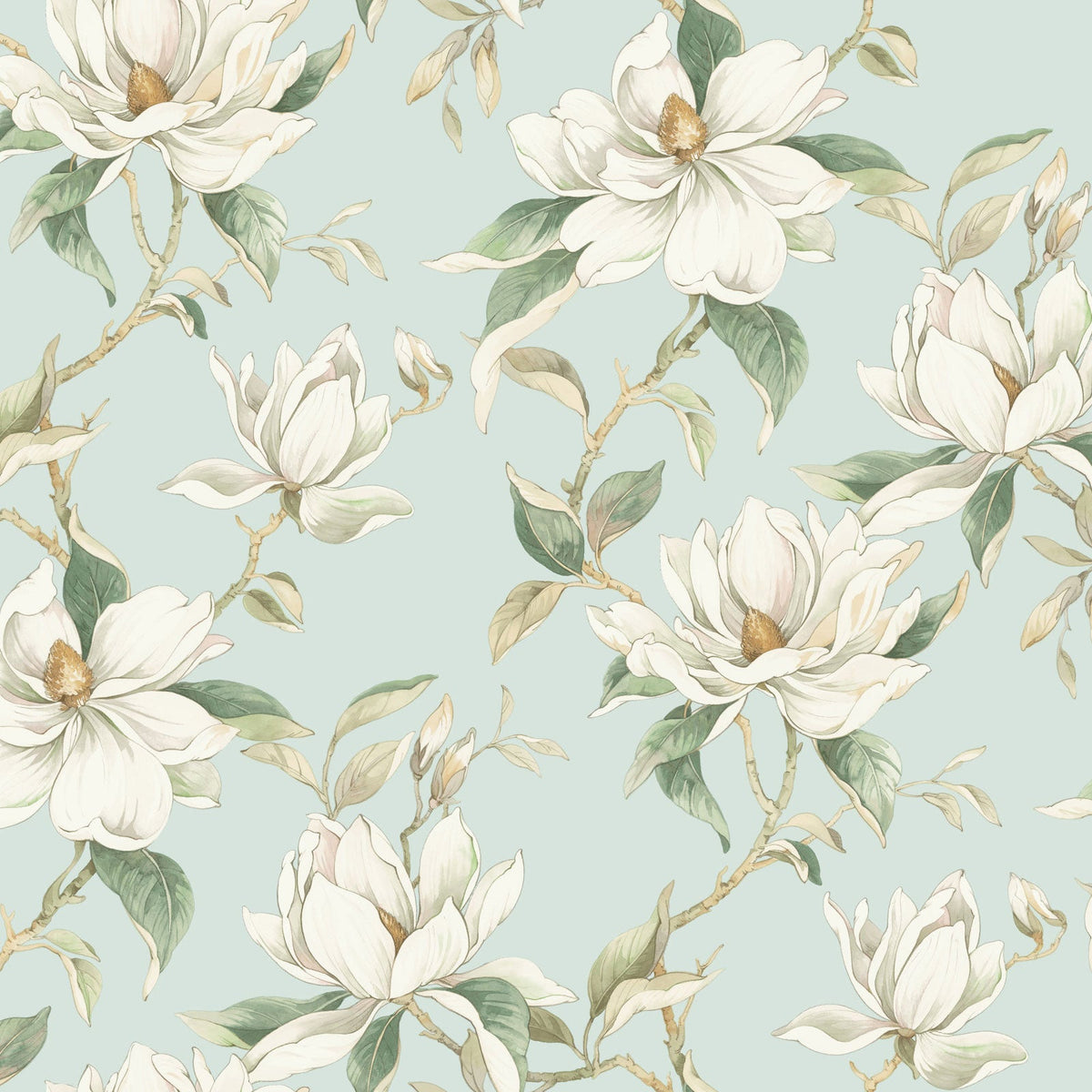 Candice Olson Garden Jewels Spa Decadence Wallpaper by York Wallcoverings