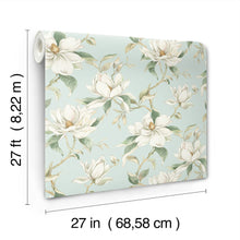Candice Olson Garden Jewels Spa Decadence Wallpaper by York Wallcoverings