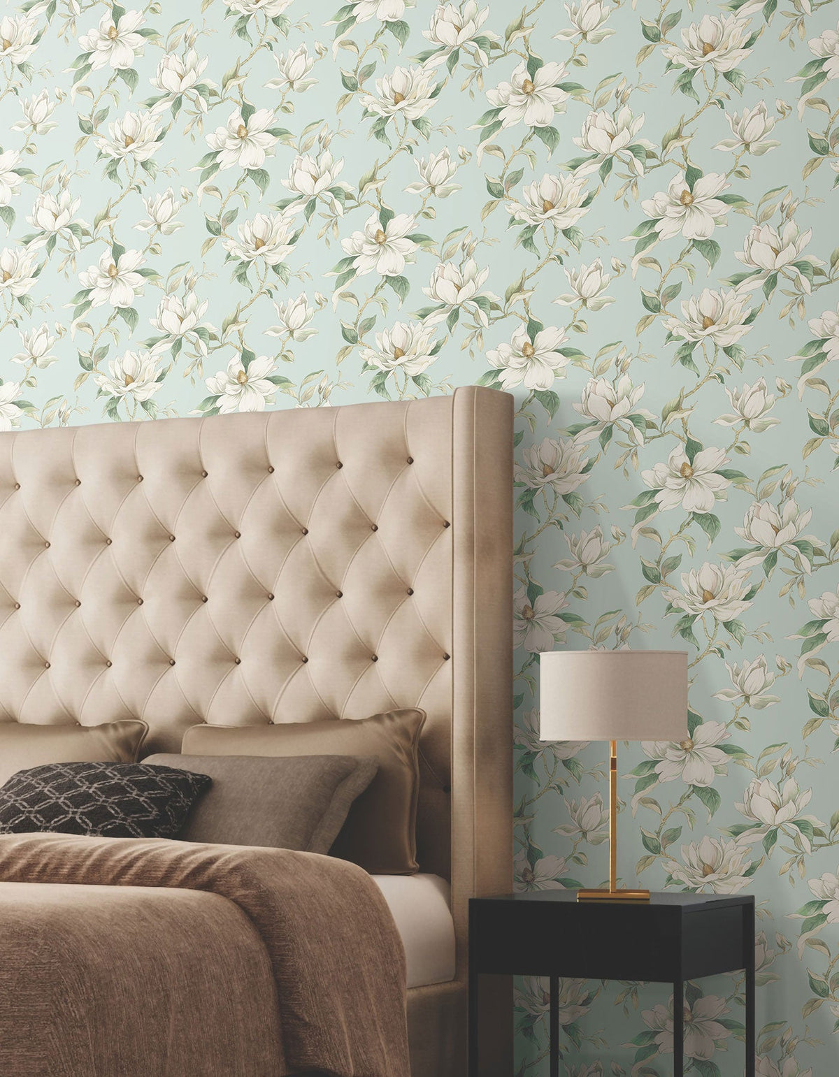Candice Olson Garden Jewels Spa Decadence Wallpaper by York Wallcoverings