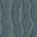 Candice Olson Mineral Shimmer Denim & Gold Decadence Wallpaper by York Wallcoverings