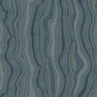 Candice Olson Mineral Shimmer Denim & Gold Decadence Wallpaper by York Wallcoverings