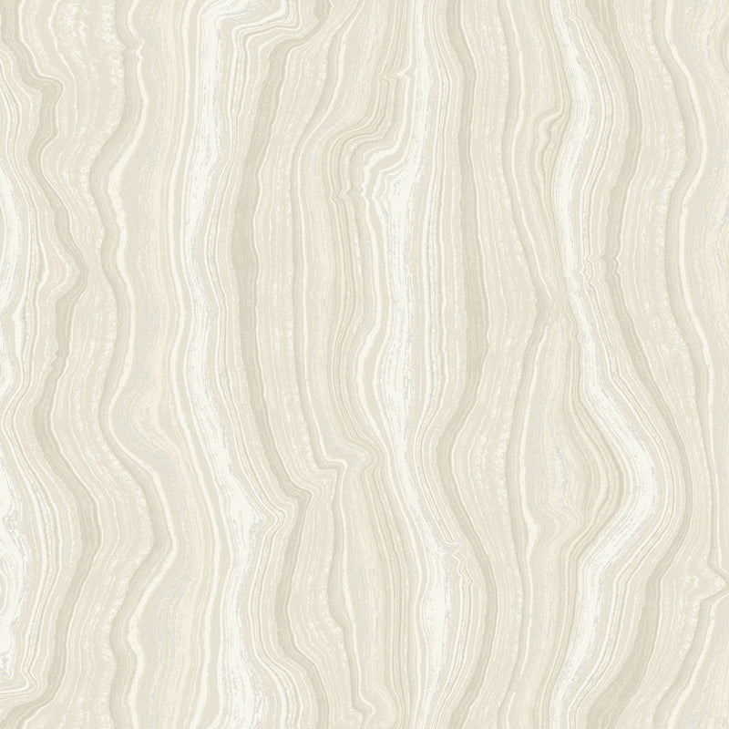 Candice Olson Mineral Shimmer White & Pearl Decadence Wallpaper by York Wallcoverings