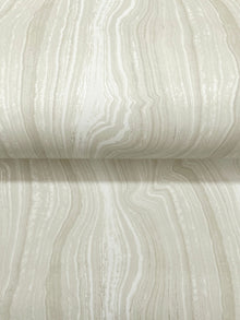 Candice Olson Mineral Shimmer White & Pearl Decadence Wallpaper by York Wallcoverings