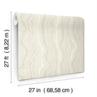 Candice Olson Mineral Shimmer White & Pearl Decadence Wallpaper by York Wallcoverings