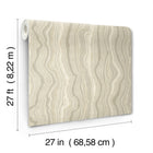 Candice Olson Mineral Shimmer Warm Neutral & Pearl Decadence Wallpaper by York Wallcoverings