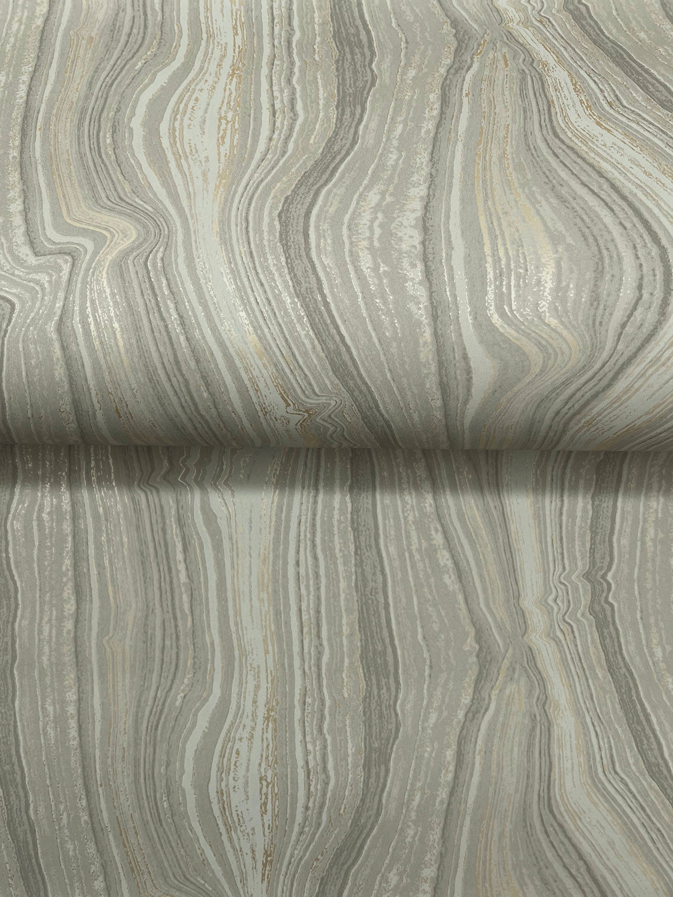 Candice Olson Mineral Shimmer Taupe & Pearl Decadence Wallpaper by York Wallcoverings