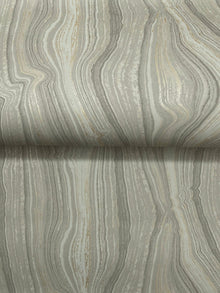 Candice Olson Mineral Shimmer Taupe & Pearl Decadence Wallpaper by York Wallcoverings