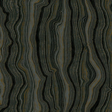 Candice Olson Mineral Shimmer Black & Gold Decadence Wallpaper by York Wallcoverings