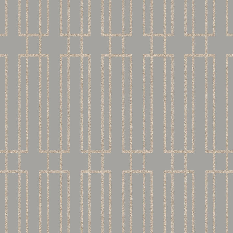 Candice Olson Terrace Taupe Decadence Wallpaper by York Wallcoverings