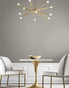 Candice Olson Terrace Taupe Decadence Wallpaper by York Wallcoverings