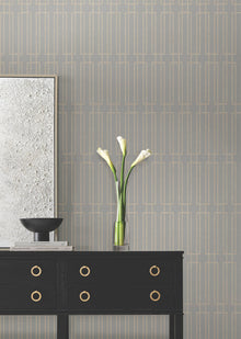 Candice Olson Terrace Taupe Decadence Wallpaper by York Wallcoverings