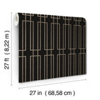 Candice Olson Terrace Black Decadence Wallpaper by York Wallcoverings