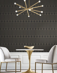 Candice Olson Terrace Black Decadence Wallpaper by York Wallcoverings