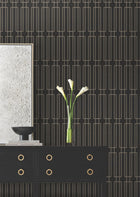 Candice Olson Terrace Black Decadence Wallpaper by York Wallcoverings