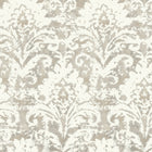 Candice Olson Velvet Crush Damask Soft Neutral & Pearl Decadence Wallpaper by York Wallcoverings