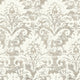 Candice Olson Velvet Crush Damask Soft Neutral & Pearl Decadence Wallpaper by York Wallcoverings