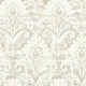 Candice Olson Velvet Crush Damask Cream & Pearl Decadence Wallpaper by York Wallcoverings