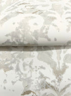 Candice Olson Velvet Crush Damask Cream & Pearl Decadence Wallpaper by York Wallcoverings