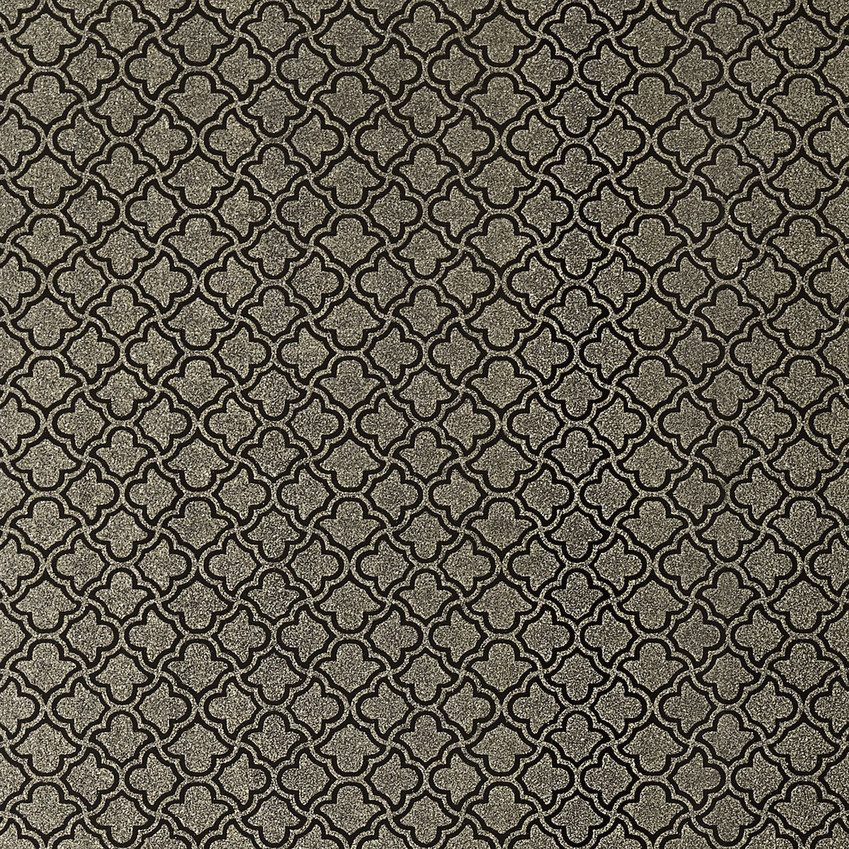 Candice Olson Uptown Glam Black & Gold Decadence Wallpaper by York Wallcoverings