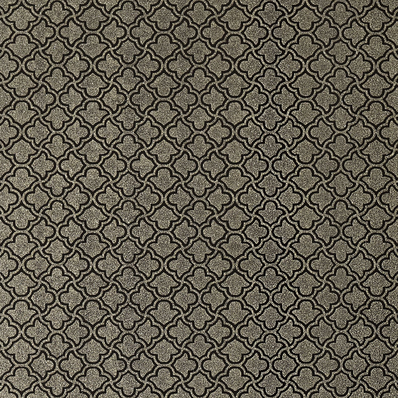Candice Olson Uptown Glam Black & Gold Decadence Wallpaper by York Wallcoverings