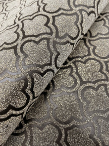 Candice Olson Uptown Glam Black & Gold Decadence Wallpaper by York Wallcoverings