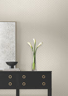 Candice Olson Uptown Glam Beige Decadence Wallpaper by York Wallcoverings