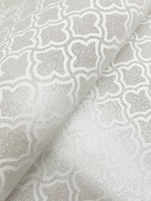 Candice Olson Uptown Glam White Decadence Wallpaper by York Wallcoverings