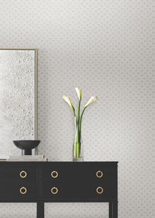 Candice Olson Uptown Glam White Decadence Wallpaper by York Wallcoverings