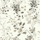 Candice Olson Spring Whispers Charcoal Decadence Wallpaper by York Wallcoverings