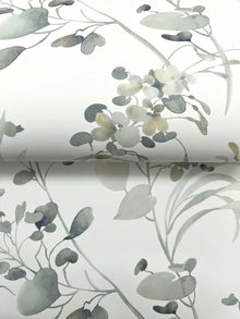 Candice Olson Spring Whispers Moss Decadence Wallpaper by York Wallcoverings